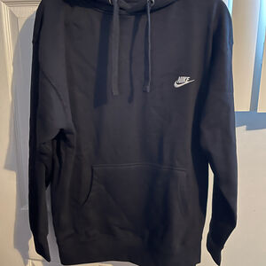 NIKE Men’s L Black Pull Over Hoodie